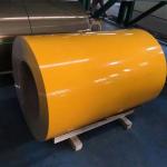 Anti Fingerprint Color Coated Steel Coil PVDF Coating 1.0mm to 3.0mm Thickness