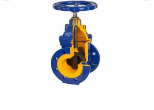 Wholesale Z41H Water Stem Stainless Steel Gate Valve , Flanged End Gate Valve Rustproof from china suppliers