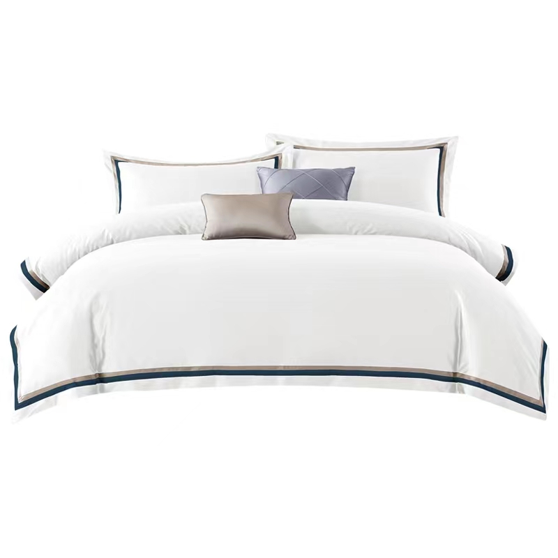 Customize your home with Mercury's pure cotton six-piece set luxurious and solid color