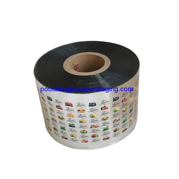 Non - Polluting Plastic Roll Film Color Aluminum Foil Laminated for Automatic