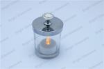 Latest Design candle jar with metal lid, candle container lid for decor