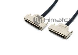 Wholesale Metal Cover Screw External SCSI Cable , DB 100 Pin Male To SCSI DB 100 Pin SCSI Cable from china suppliers