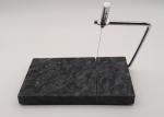 Black Marble Cheese Slicer Hand Tool Stainless Steel Wire For Cutting