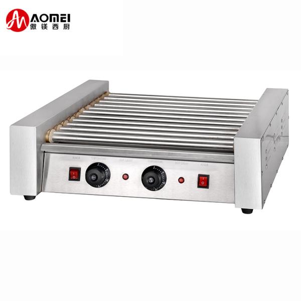 Hot Dog Roller Grill Machine for Food Beverage Shops 590x510x200mm Package