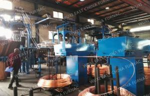 Wholesale Wire Rod Upward Continuous Casting Machine For Brass Copper Bronze Aluminum from china suppliers