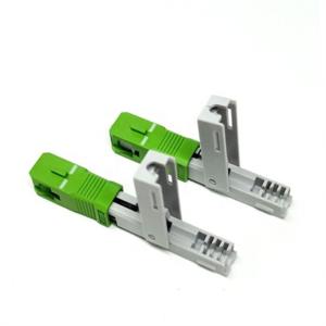 Wholesale ESC Fiber Fast Connectorr , SC UPC Fiber Connector For FTTH Drop Cable from china suppliers