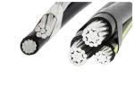 Electrical ABC Aerial Bundled Cables Three Core For Under Ground / Villages