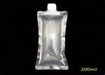 Transparent Foil Liquid Spout Bags 200ml 500ml Reusable Leak Proof With High