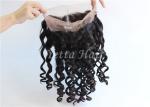 Unprocessed Curly Hair Lace Front Wigs , Natural Looking Wigs No Fiber