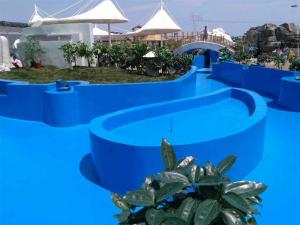 Wholesale 1mm Fast Drying Acrylic Concrete Floor Paint Hardness Single Component from china suppliers
