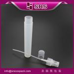 plastic empty and promotion bottles ,30ml spray pump wholesale perfume bottles
