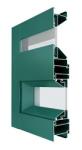 Glazed TS8585 1.8mm Double Hung Impact Windows