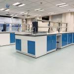 Steel Wooden Wall Mounted Lab Bench With Easy Installation