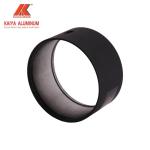 Metal Fabrication Round Turning Part CNC Aluminum Profile For Electronic Housing