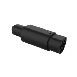 Wholesale EVSE Adaptor 16A 32A EV Charger Adaptor IEC 62196 Type2 To Tesla Electric Vehicles Charger Converter Adapter For Model 3 from china suppliers
