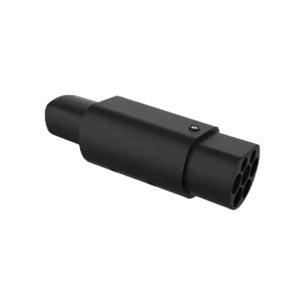 EVSE Adaptor 16A 32A EV Charger Adaptor IEC 62196 Type2 To Tesla Electric