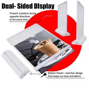 Wholesale Double-Sided LED Advertising Light Boxs A4 Rechargeable For Restaurant Menu from china suppliers
