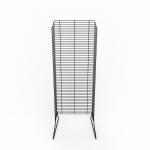 Single Powder Wing Metal Display Racks Knockdown Structure
