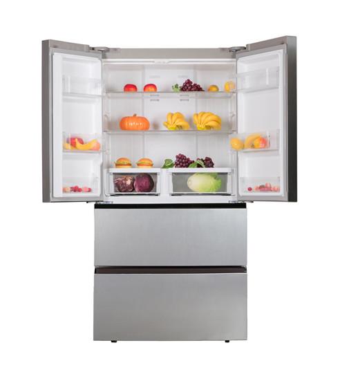 SS Look VCM French Fridge Freezer Door Opening Alarm Mode For Hotel And