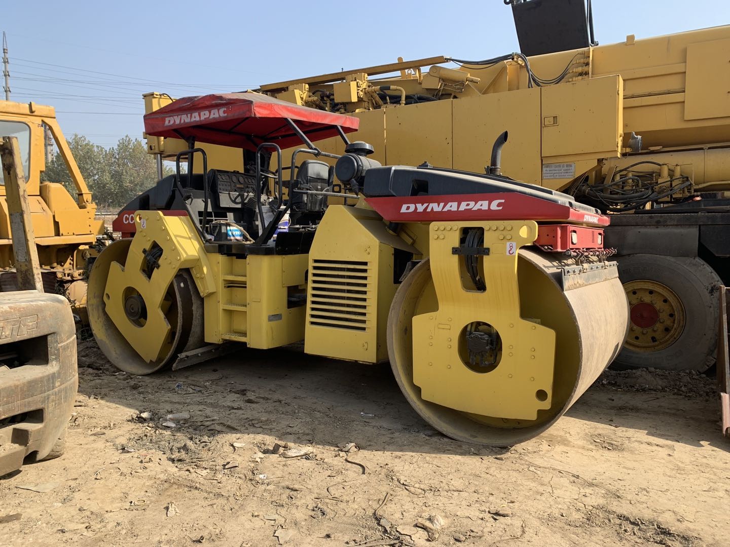 Used Road Roller Dynapac CC622 Douable Drum Roller Made in Sweden/Used Douable Drum Road Roller
