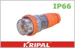 10A 16A 20A 32A 40A 50A IP66 Plug 500V UV Resistant Weatherproof Plug
