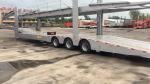 3 Axle Car Carrier Vehicle Transportation Lowbed Semi Trailer with Air