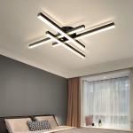 Modern household lamps atmospheric LED ceiling lamp minimalist linear chndelier