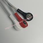 EA6231B PN 040-000965-00 Mindray 12Pin 3-Lead ECG Cable AHA Snap