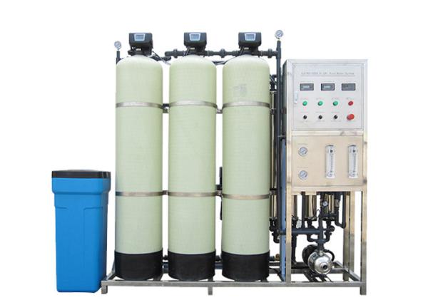 2000 Liter RO Water Treatment Plant , FRP Stainless Steel Underground Water