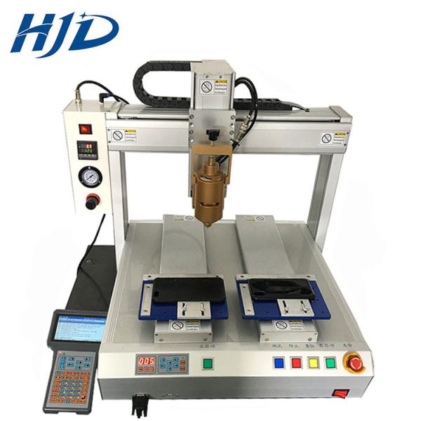Carbon Steel 3 Axis Glue Dispenser , Desktop Epoxy Potting Machinefor Mobile