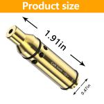 6.5 Laser Training Cartridge Dry Fire Trainer Integrated Snap Cap With O Rings