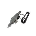 Adjustable Scuba Diving Accessories , Silver Stainless Steel Air Nozzle with