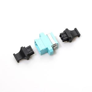 Wholesale FTTH MPO Adapter 4-24 Core Duplex MTP MPO Fiber Optic Connector Coupler Key Bulkhead from china suppliers