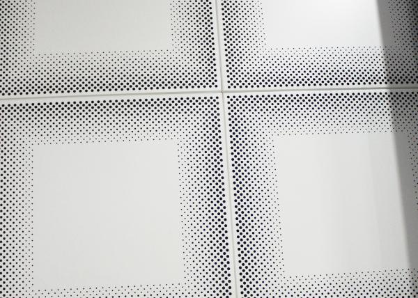 Acoustic aluminum drop in Ceiling Tiles / Suspended Tiles with Fireproof
