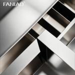 New Industrial Design Stainless Steel 304 Kitchen Cabinets Island With Sink And