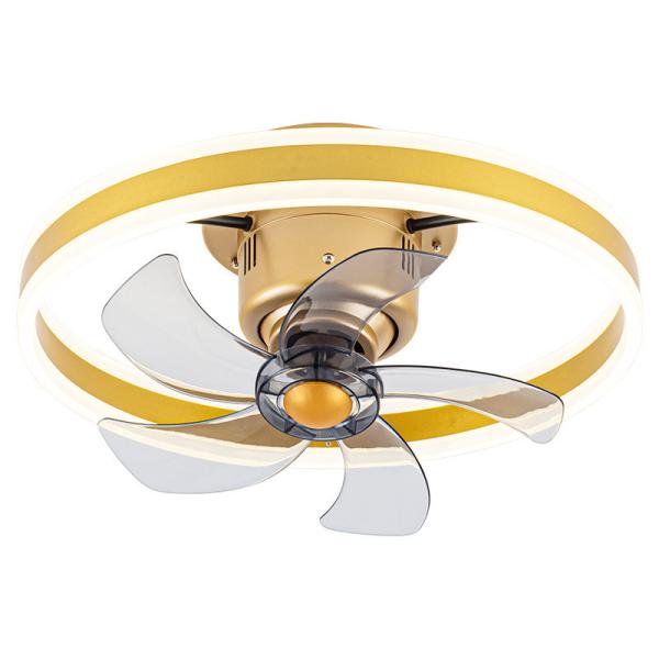 Simple Indoor Fan Light Energy Saving Decorative Ceiling Fans With Lights For