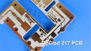 Wholesale 10mil CuClad 217 PCB 2-layer 0.3mm Immersion Silver from china suppliers