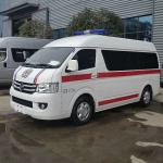 Max speed 150km/h Japanese Foton ambulance With ABS Mobile Clinic Vehicle