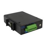 10/100M media converter 1fiber+2RJ45 unmanaged industrial switch with DIN rail
