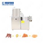 Commercial Potato Washer Peeler/Potato Washing Peeling Cutting Machine With All