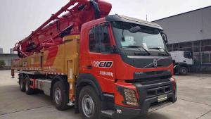 Wholesale Sany 56M Concrete Pump Trucks With Volov Isuzu Chassis from china suppliers
