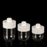 200ml 250ml 300ml PET Plastic Jars 28mm Plastic Lotion Jars With Pumps