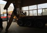 3 Axles Semi Trailer Container Side Loader For Lifting 20ft / 40ft Container