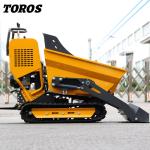 Front Loading Stand On Diesel Mini Crawler Dumper 200Hp-400Hp Power