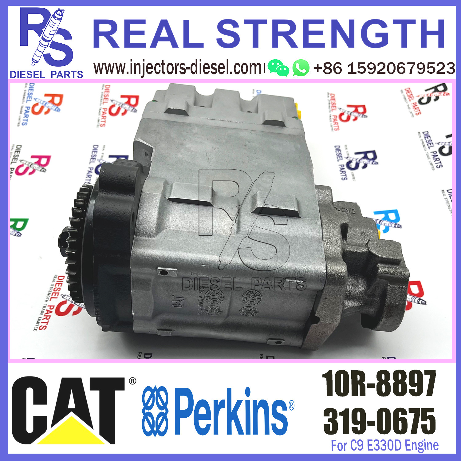 Diesel Fuel Injection Pump CA3190675 319-0675 3190675 10R8897 10R-8897 For Caterpillar C-9 Engine 330C 330C L 330C LN Ex