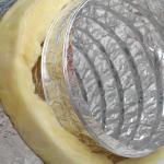 Insulated Aluminum Foil Duct 4" 24" Diameter For HVAC Systems Efficiency And