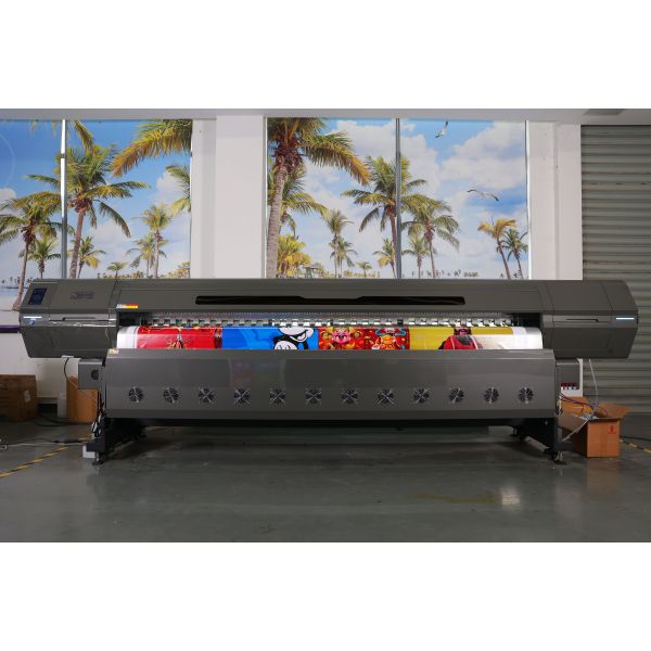3.2m Double Row Inkjet Printer Large Format UV C8 PLUS (8 Heads) 4 Color UV Printer