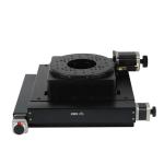 Electric XYR Stage Multidimensional Adjustment XY Axis Travel 100mm 360 Degree