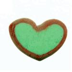 Heart Shape Bicolor Fruit Marshmallows , Multi Colored Mini Marshmallows