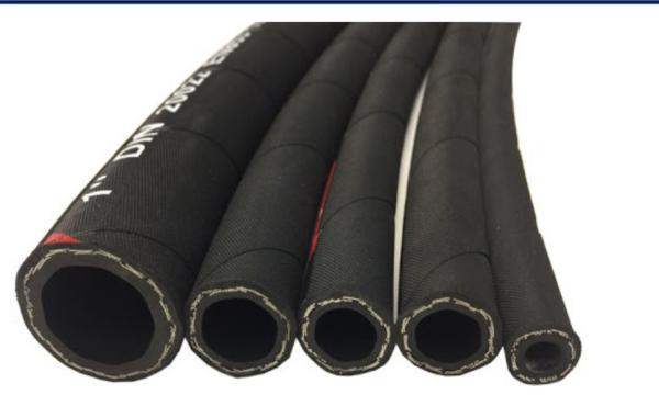 SAE 100 R1 AT R2 AT DIN EN 853 1SN 2SN flexible high pressure rubber hydraulic